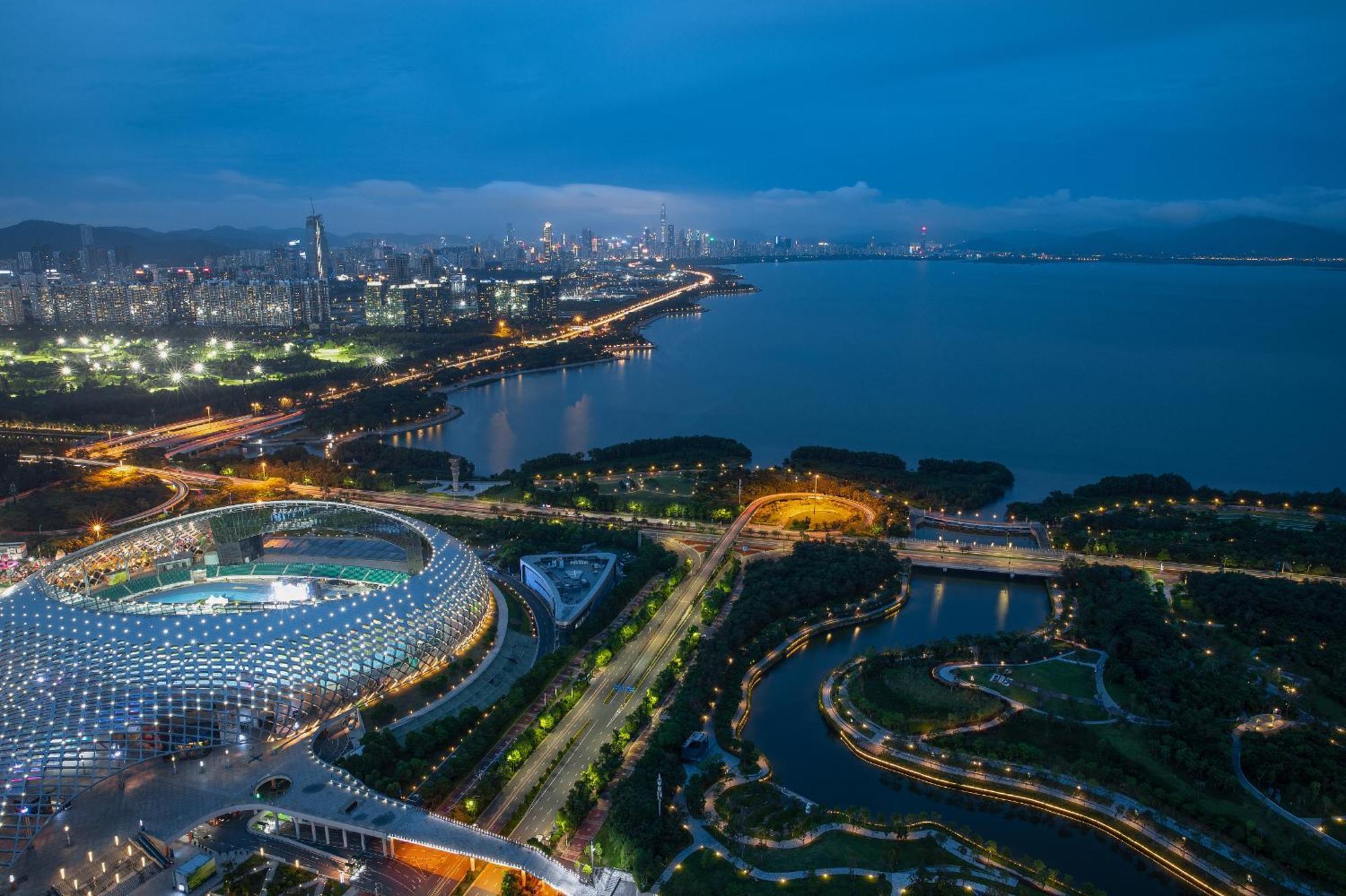 Yomanjoo City View Hotel - Shenzhen Nanshan Coastal City Flagship Store Luaran gambar